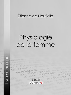 cover image of Physiologie de la femme